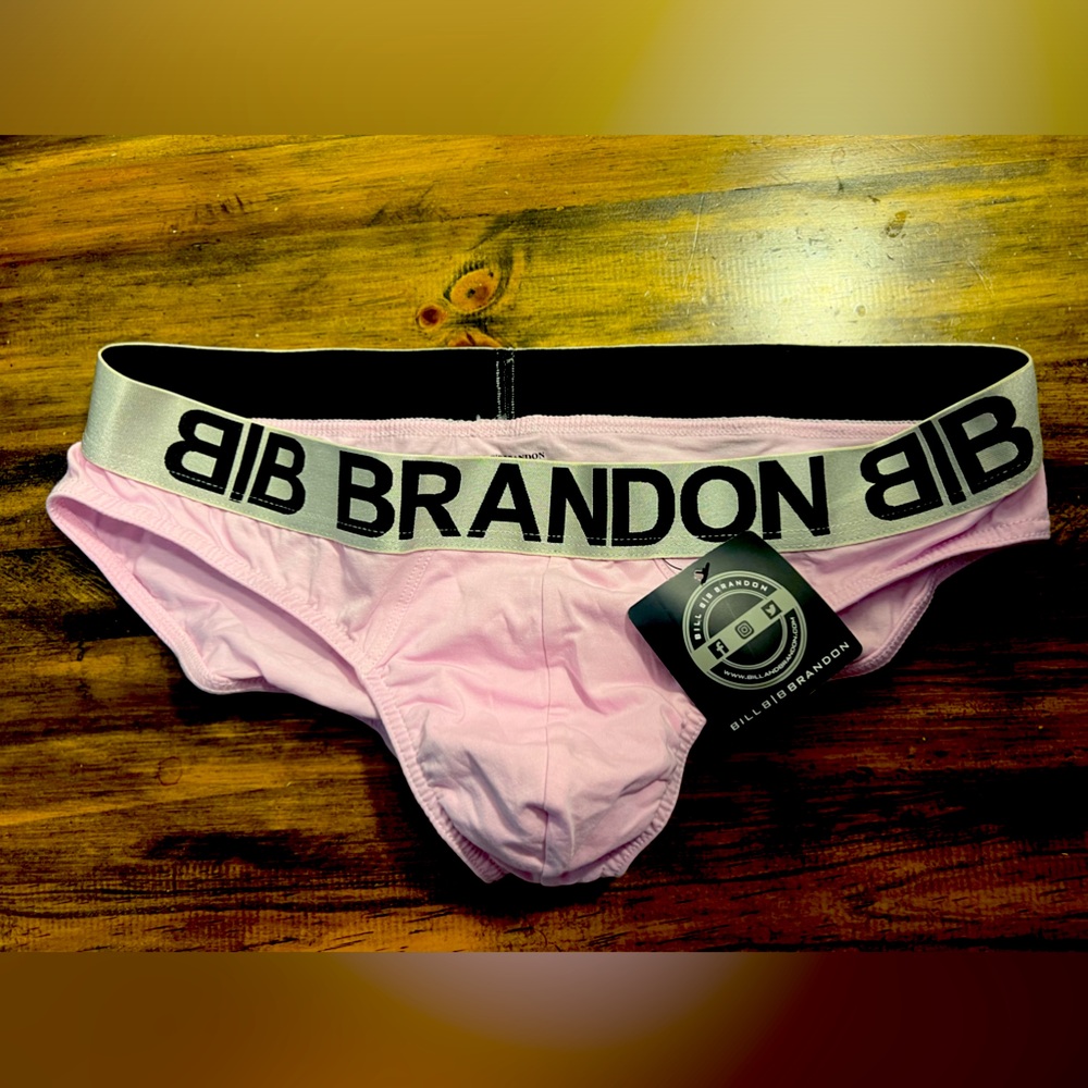 Brandon briefs, pink, XL to Large